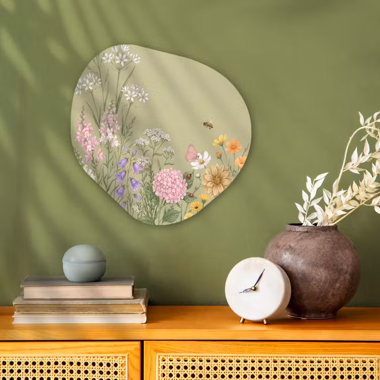 Organisch schilderij - Forex - Botanisch - Bloemen - Kleurrijk — 2