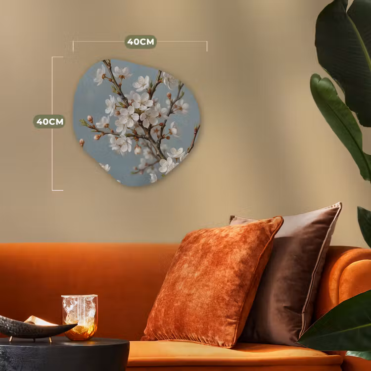 Organisch schilderij - Forex - Botanisch - Stilleven - Blauw — 4