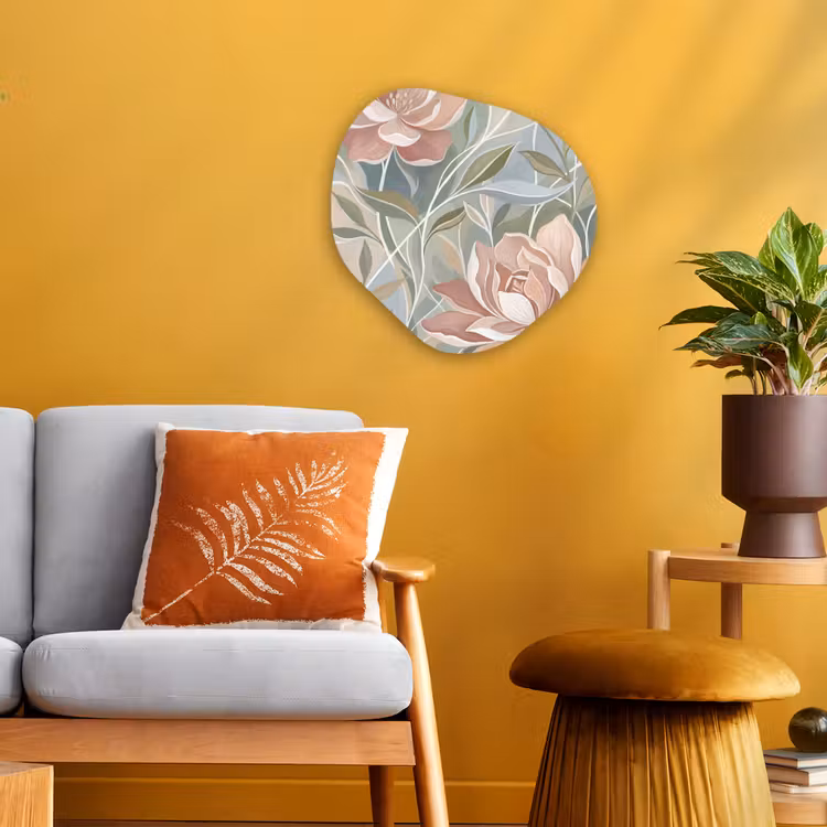 Organisch schilderij - Forex - Elegant - Romantiek - Roze — 3