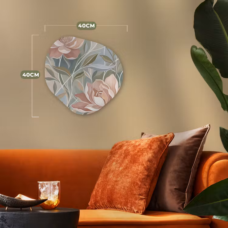 Organisch schilderij - Forex - Elegant - Romantiek - Roze — 4