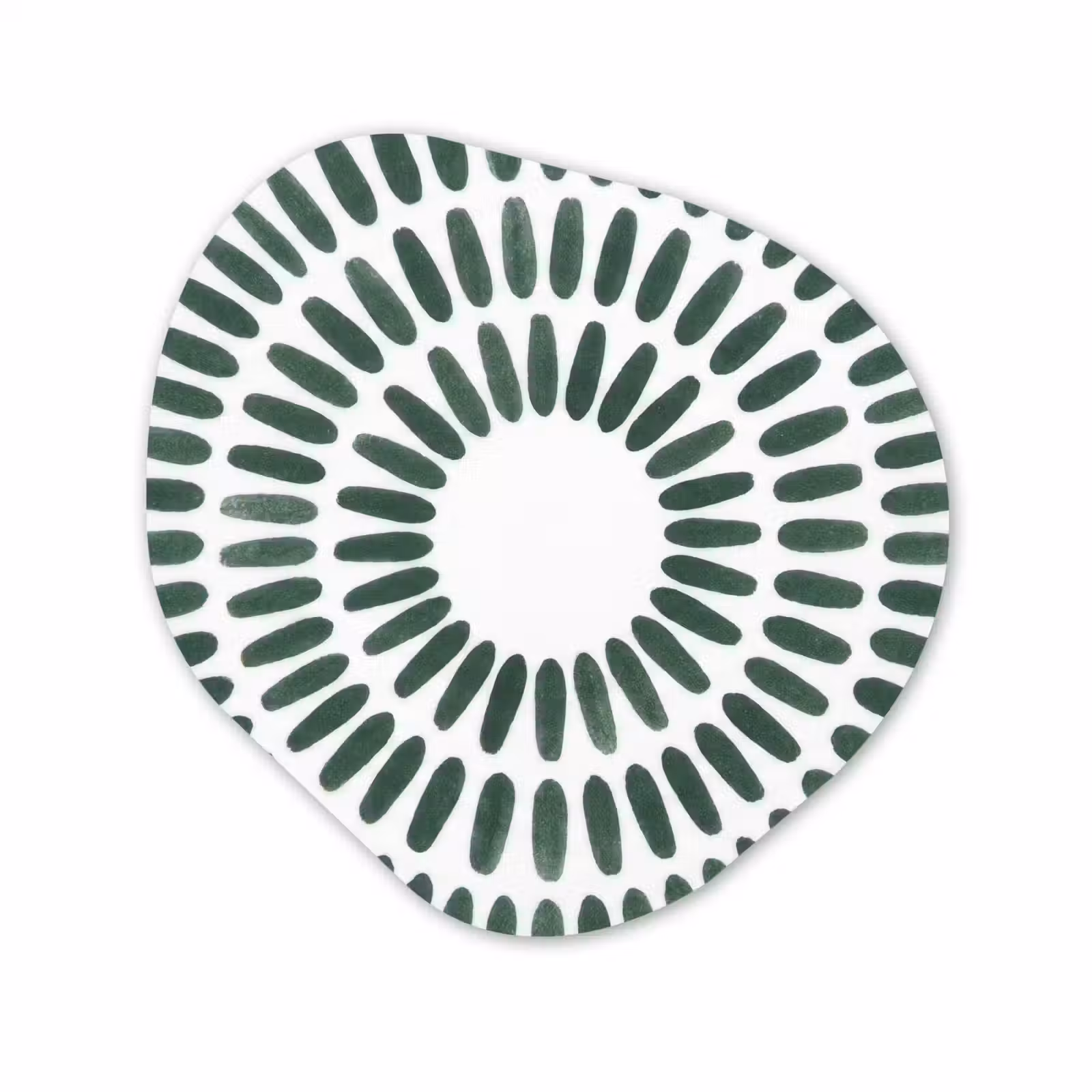 Organisch schilderij - Forex - Abstract - Cirkel - Patroon - Modern - Groen — 1