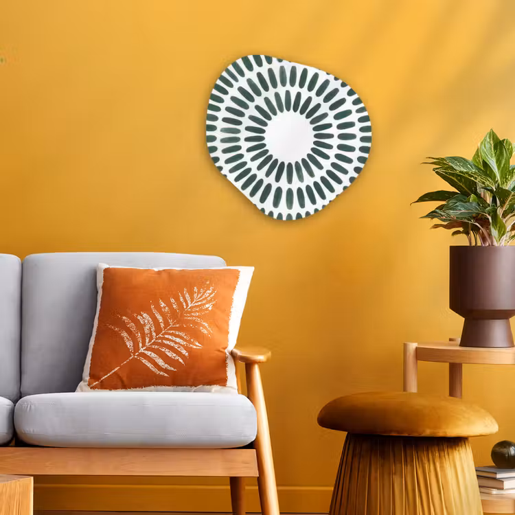 Organisch schilderij - Forex - Abstract - Cirkel - Patroon - Modern - Groen — 3