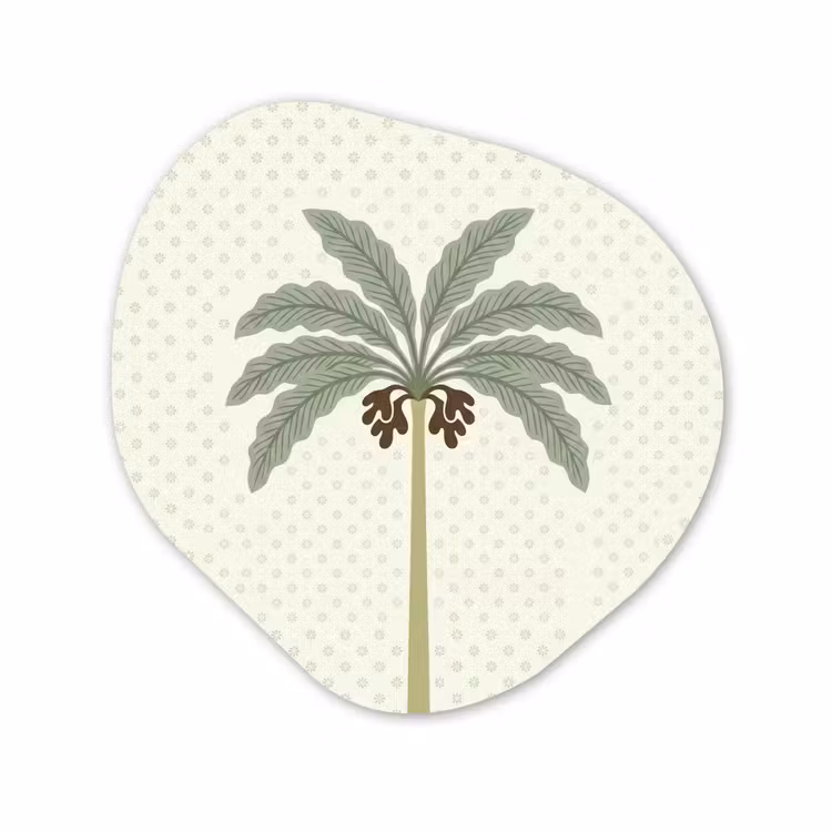 Organisch schilderij - Forex - Boom - Bladeren - Groen - Decoratief - Beige — 1