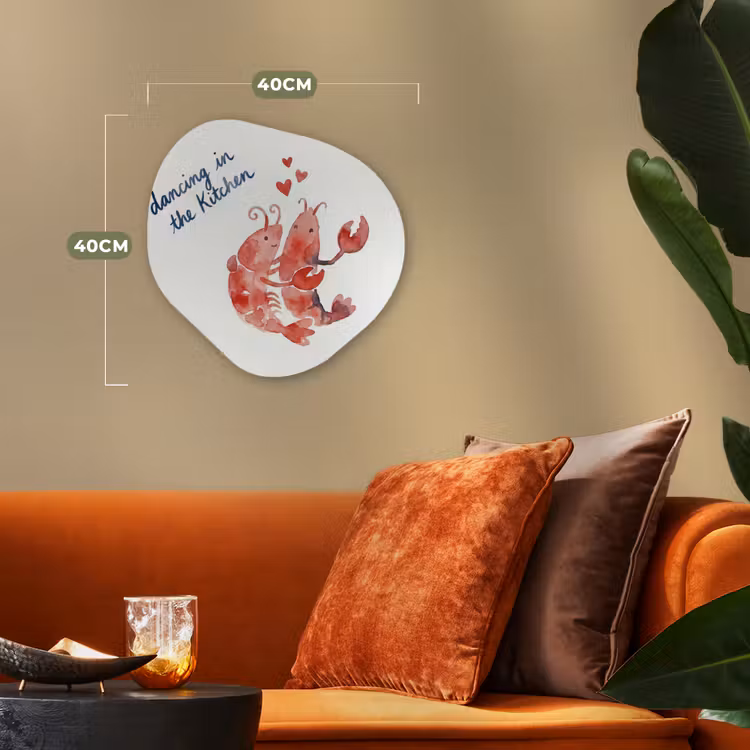 Organisch schilderij - Forex - Dier - Dans - Liefde - Waterverf - Rood — 4
