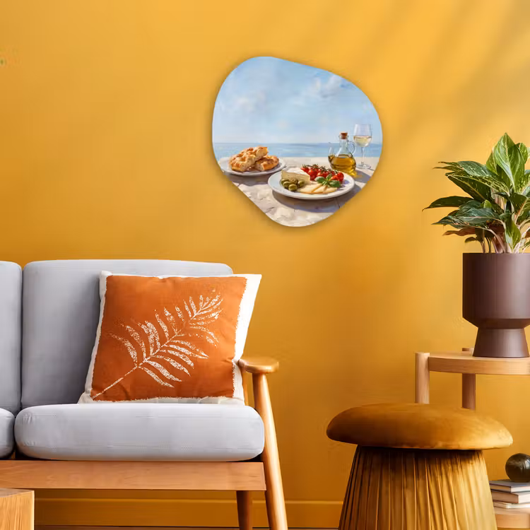Organisch schilderij - Forex - Eten - Middellandse Zee - Natuur - Geschilderd — 3