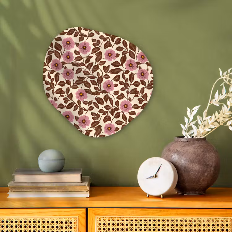 Organisch schilderij - Forex - Bloemen - Bladeren - Kleurrijk — 2