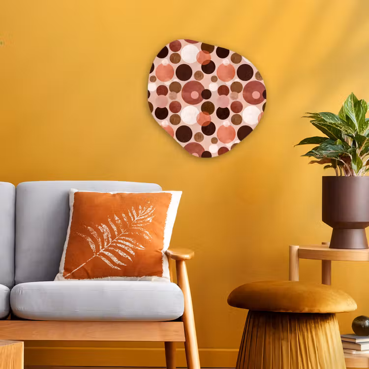 Organisch schilderij - Forex - Cirkels - Modern - Kleurrijk — 3