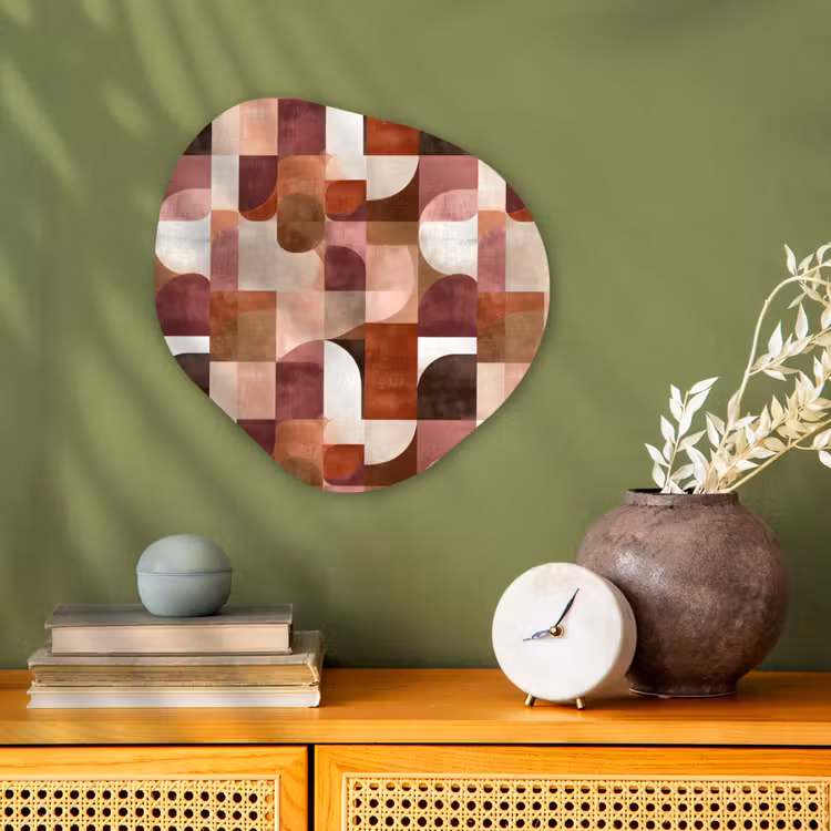 Organisch schilderij - Forex - Geometrie - Modern - Retro — 2
