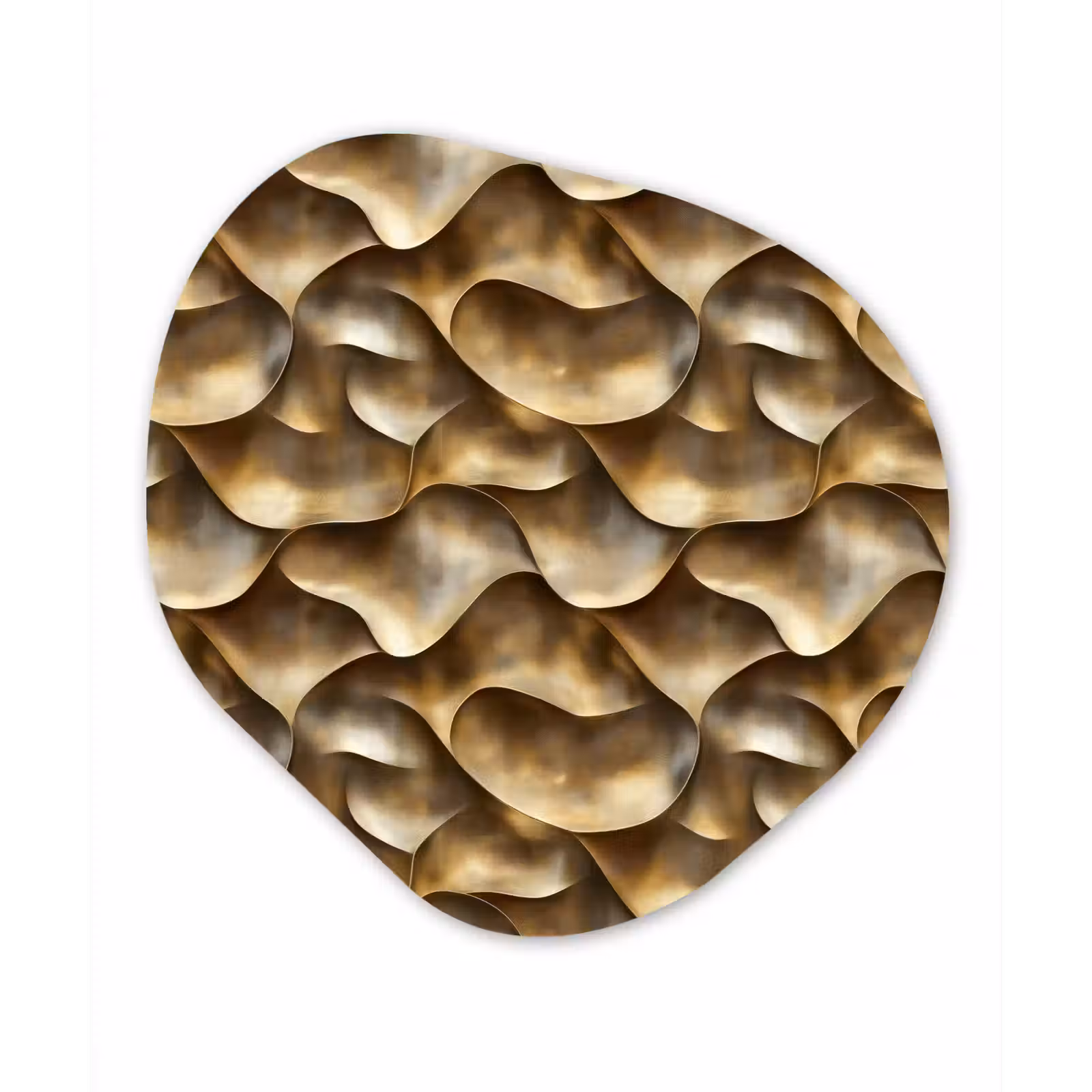 Organisch schilderij - Forex - Abstract - Antiek - Goud — 1
