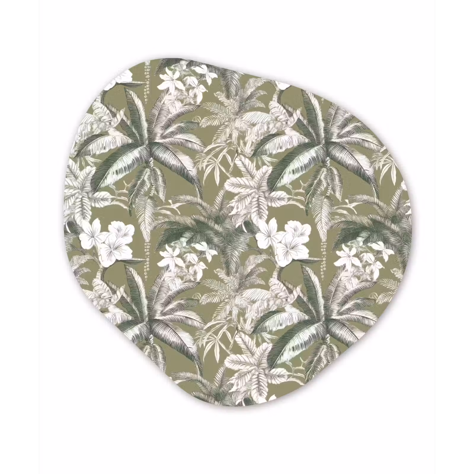 Organisch schilderij - Forex - Botanisch - Bloemen - Groen — 1