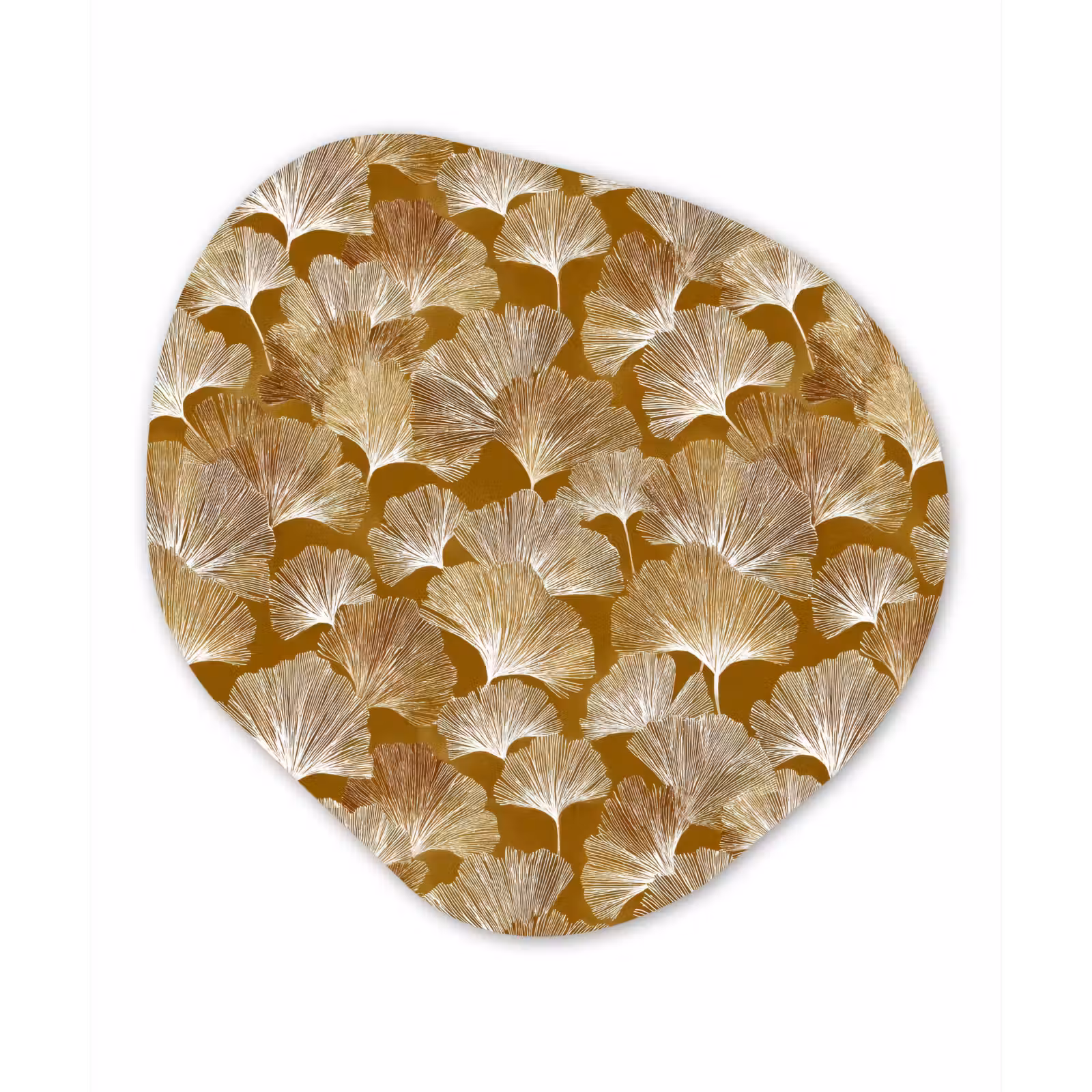 Organisch schilderij - Forex - Ginkgo - Bladeren - Goud — 1