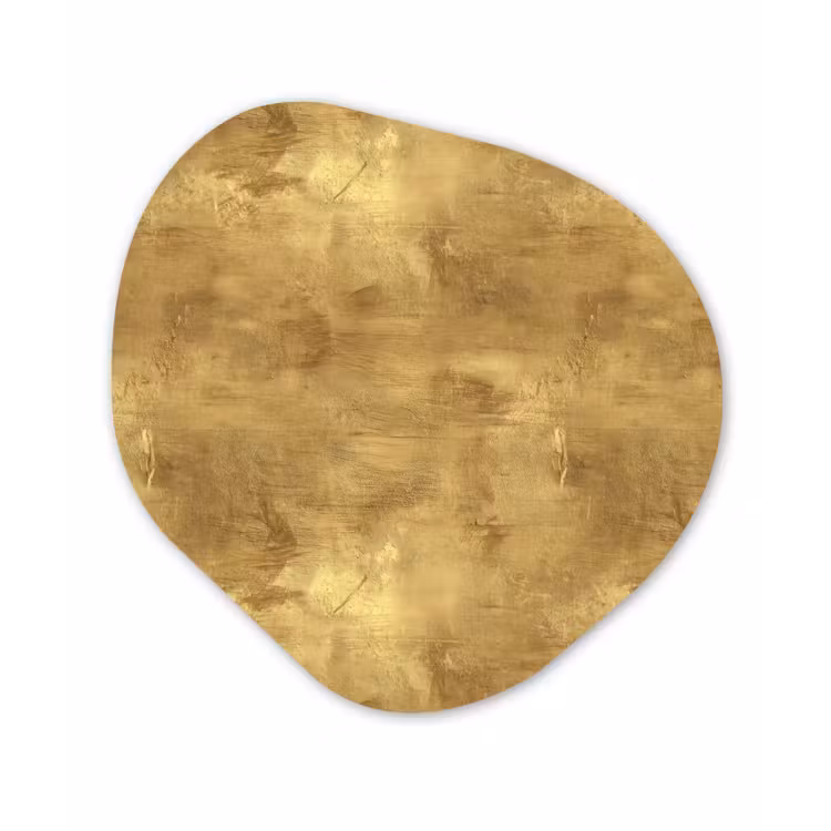 Organisch schilderij - Forex - Industrieel - Textuur - Goud — 1