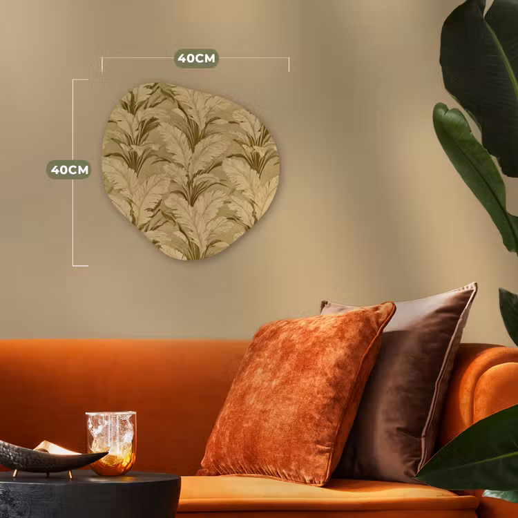Organisch schilderij - Forex - Palmbladeren - Klassiek - Groen — 4