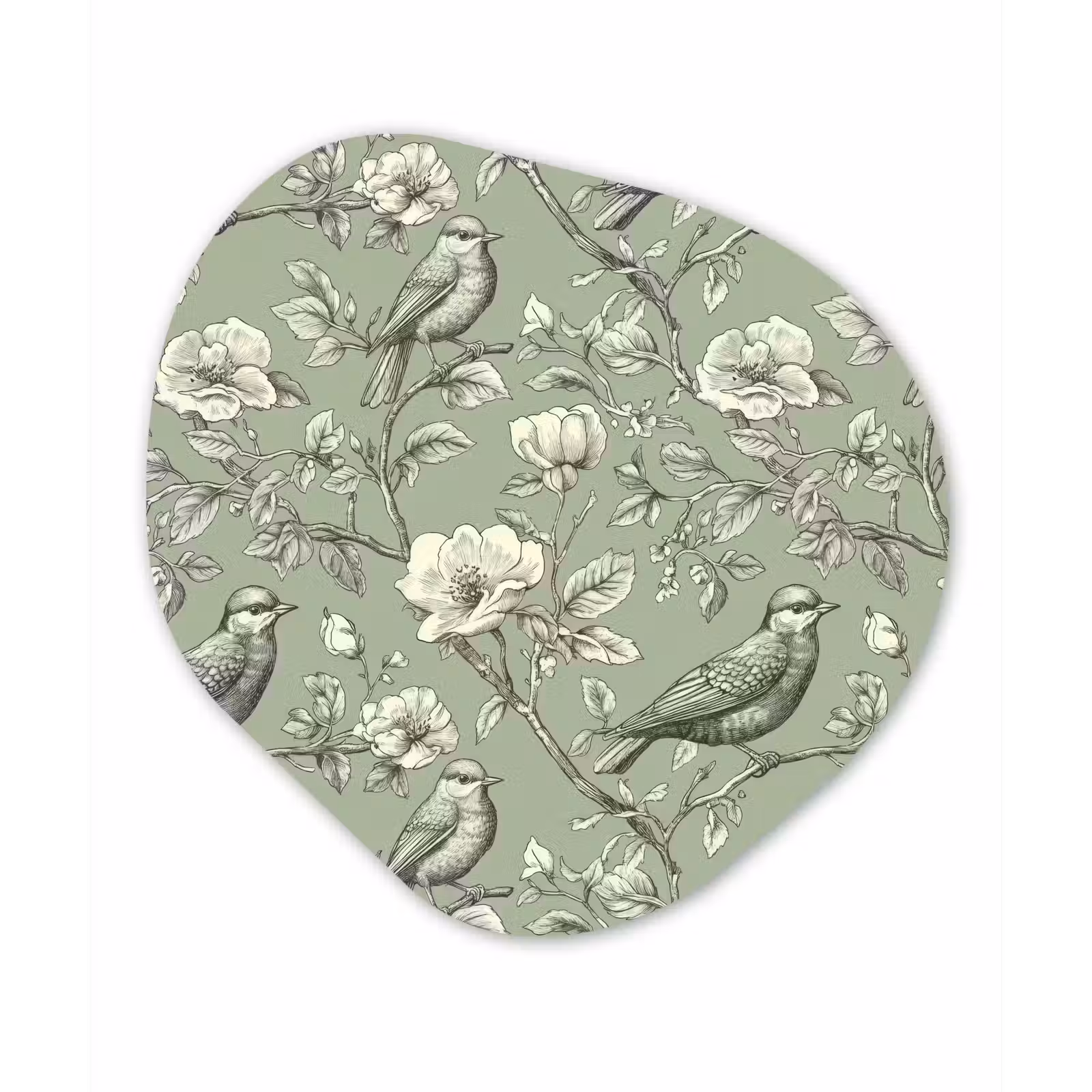 Organisch schilderij - Forex - Klassiek - Botanisch - Groen — 1