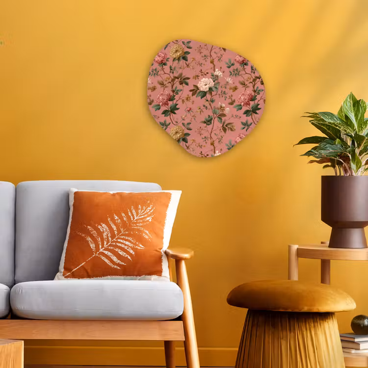 Organisch schilderij - Forex - Klassiek - Botanisch - Roze — 3
