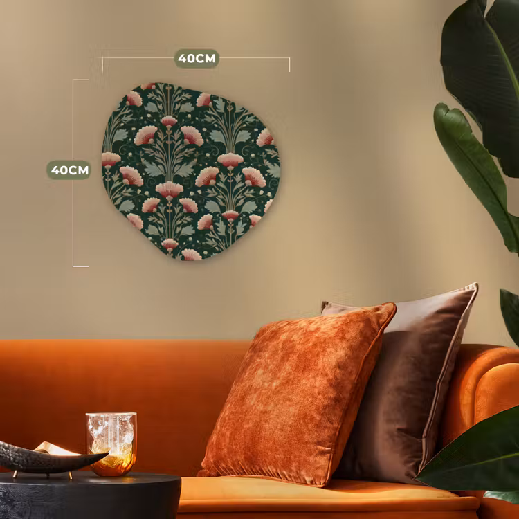 Organisch schilderij - Forex - Patroon - Botanisch - Kleurrijk — 4