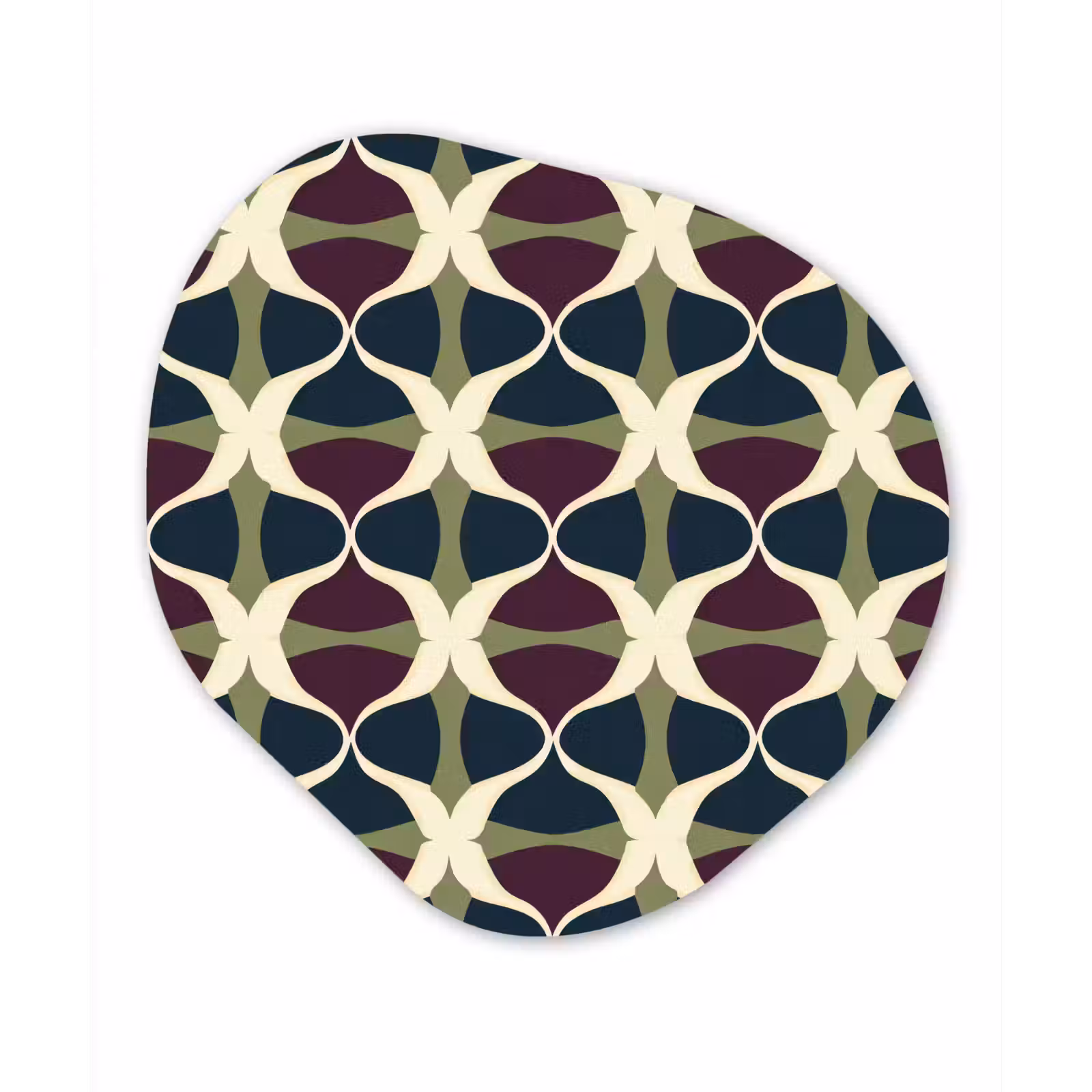 Organisch schilderij - Forex - Abstract - Retro - Kleurrijk — 1