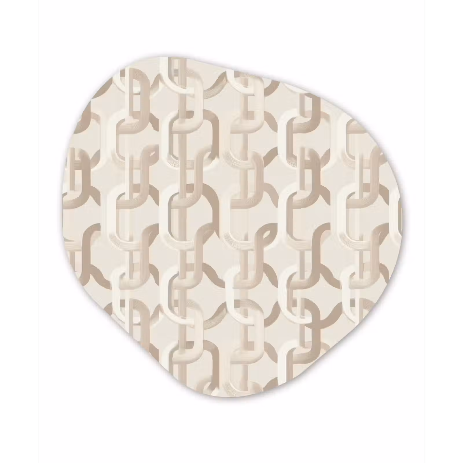 Organisch schilderij - Forex - Motief - Abstract - Beige — 1