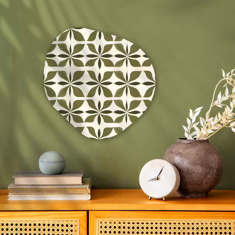 Organisch schilderij - Forex - Botanisch - Retro - Groen — 2