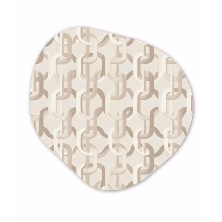 Organisch schilderij - Forex - Motief - Abstract - Beige — 1