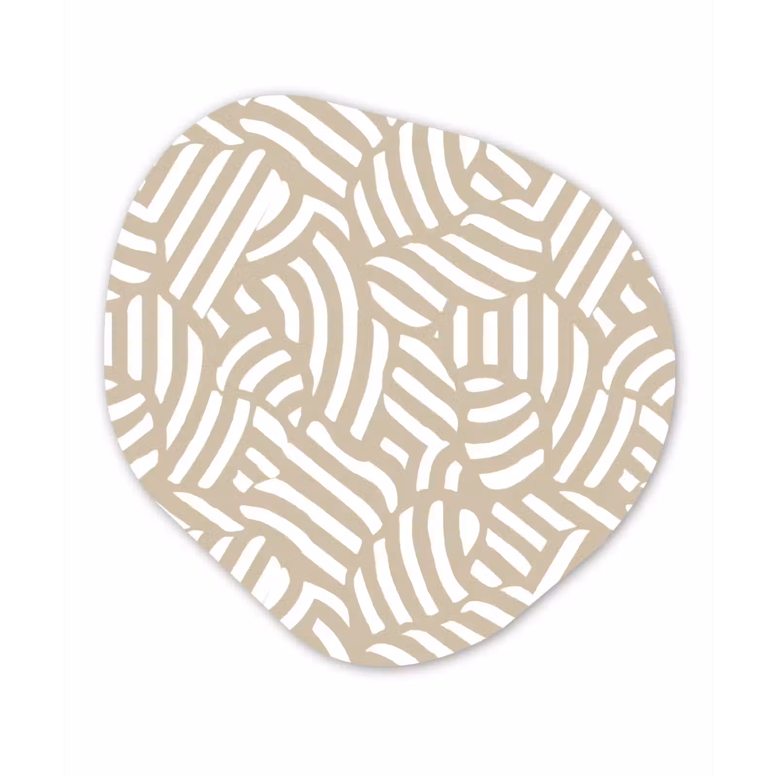 Organisch schilderij - Forex - Abstract - Modern - Beige — 1