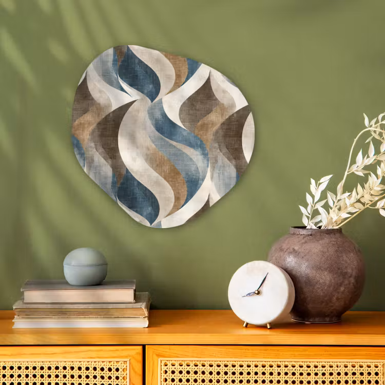 Organisch schilderij - Forex - Abstract - Golven - Kleurrijk — 2