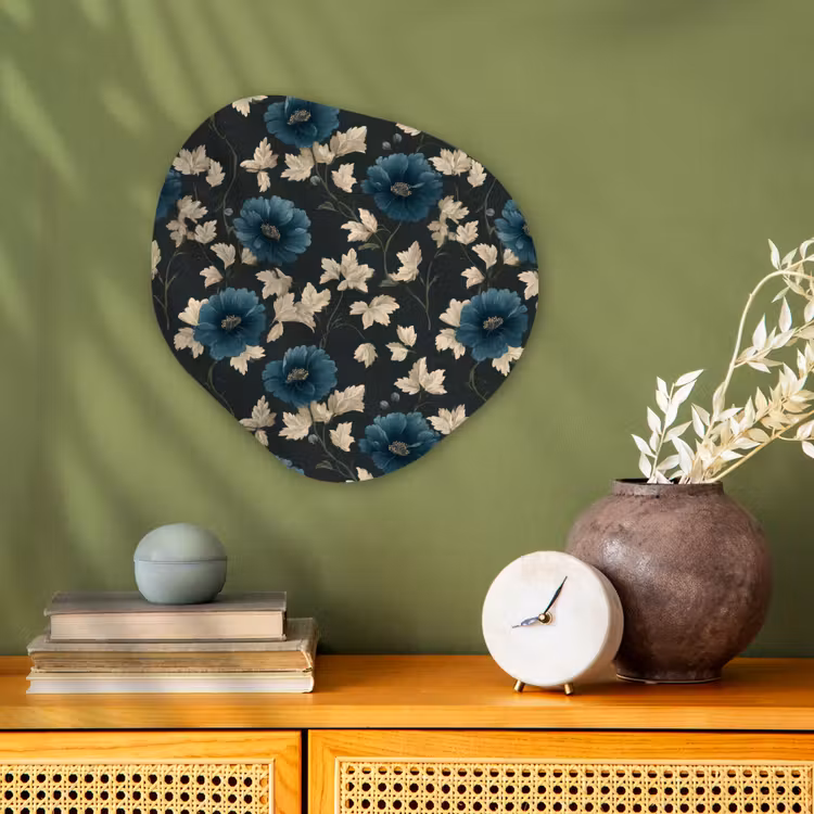 Organisch schilderij - Forex - Botanisch - Bloemen - Blauw — 2