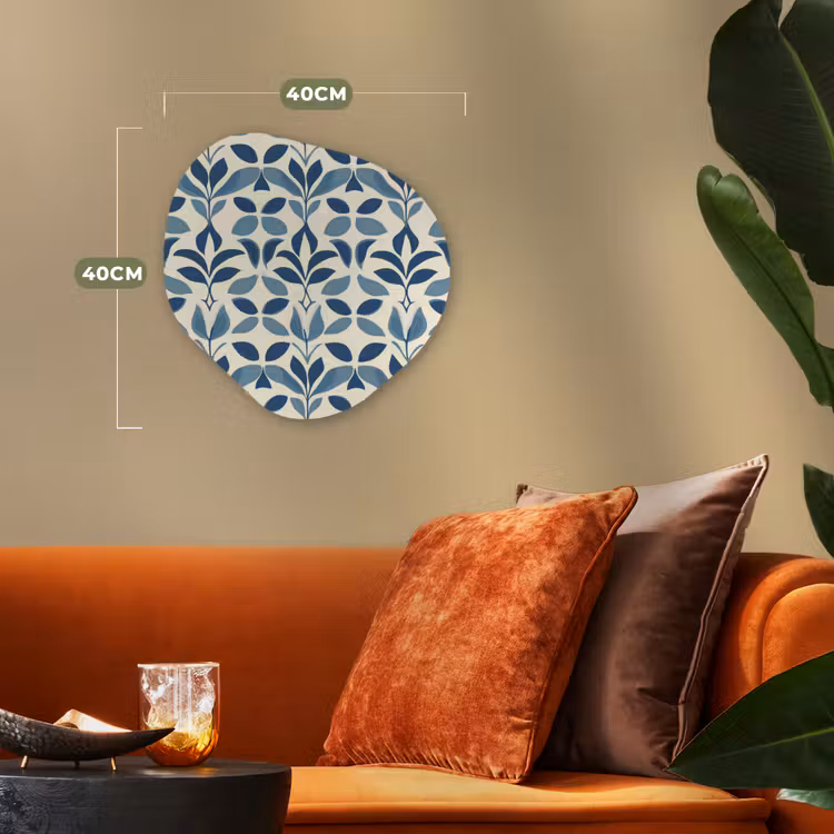 Organisch schilderij - Forex - Flora - Modern - Blauw — 4