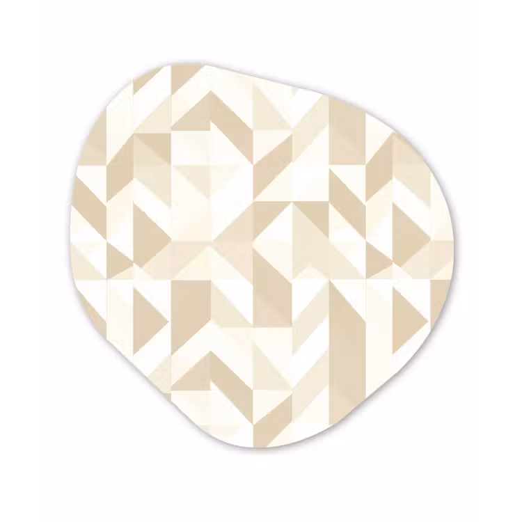 Organisch schilderij - Forex - Modern - Abstract - Beige — 1