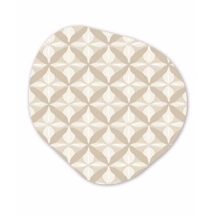 Organisch schilderij - Forex - Patroon - Klassiek - Beige — 1