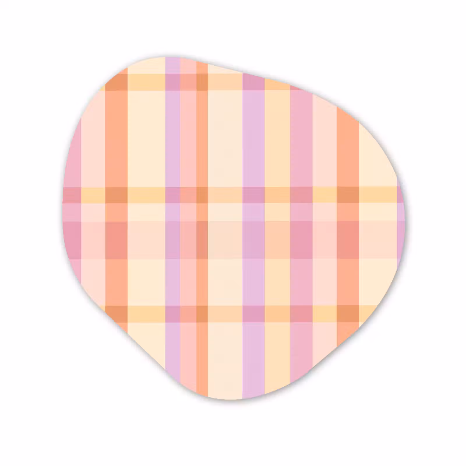 Organisch schilderij - Forex - Pastel - uitpatroon - Geometrisch — 1