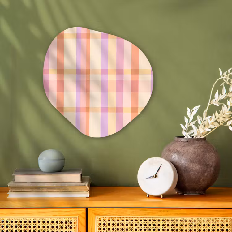 Organisch schilderij - Forex - Pastel - uitpatroon - Geometrisch — 2