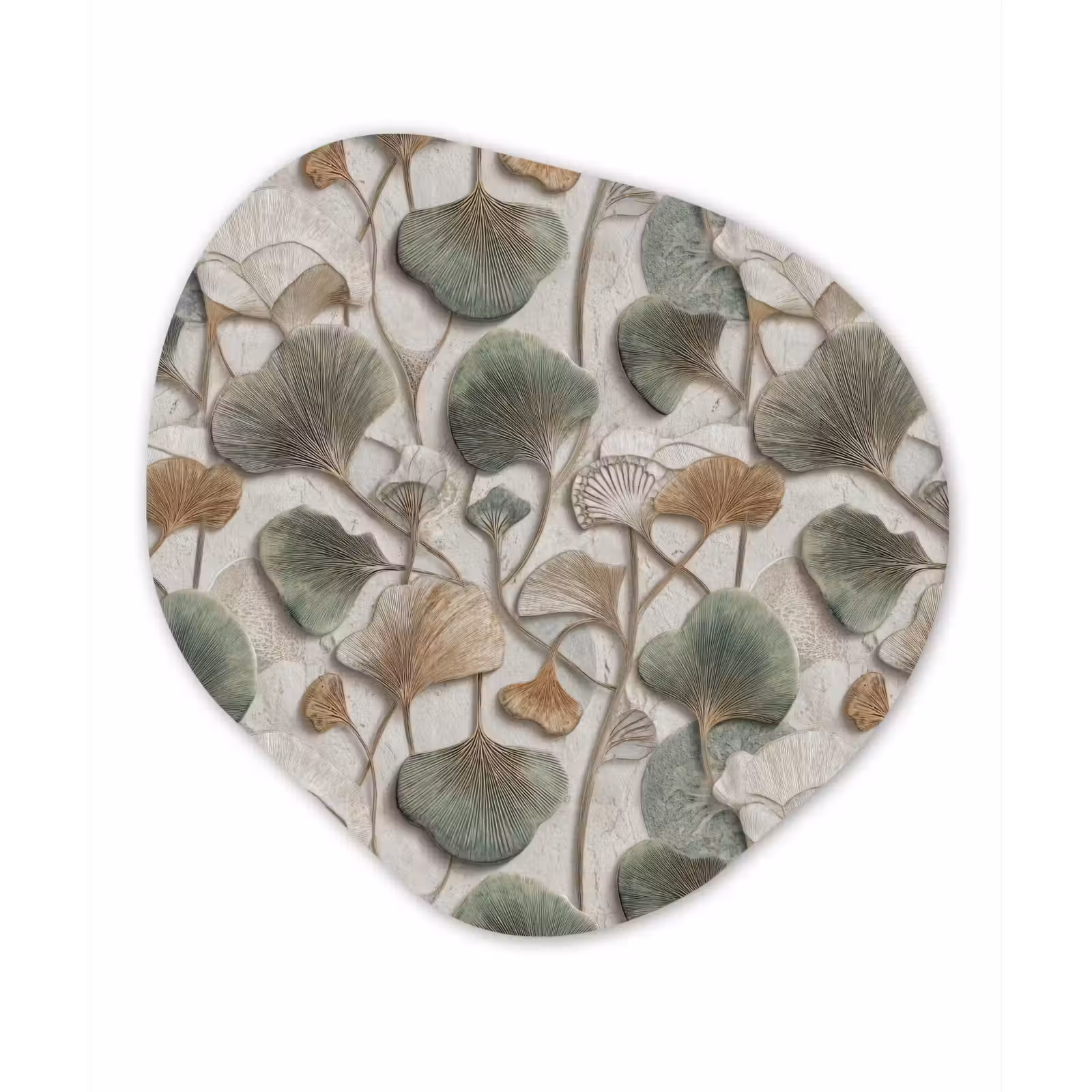 Organisch schilderij - Forex - Elegant - Bladeren - Groen — 1