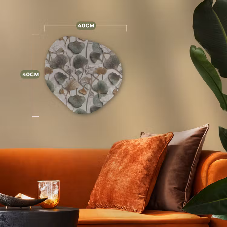 Organisch schilderij - Forex - Elegant - Bladeren - Groen — 4