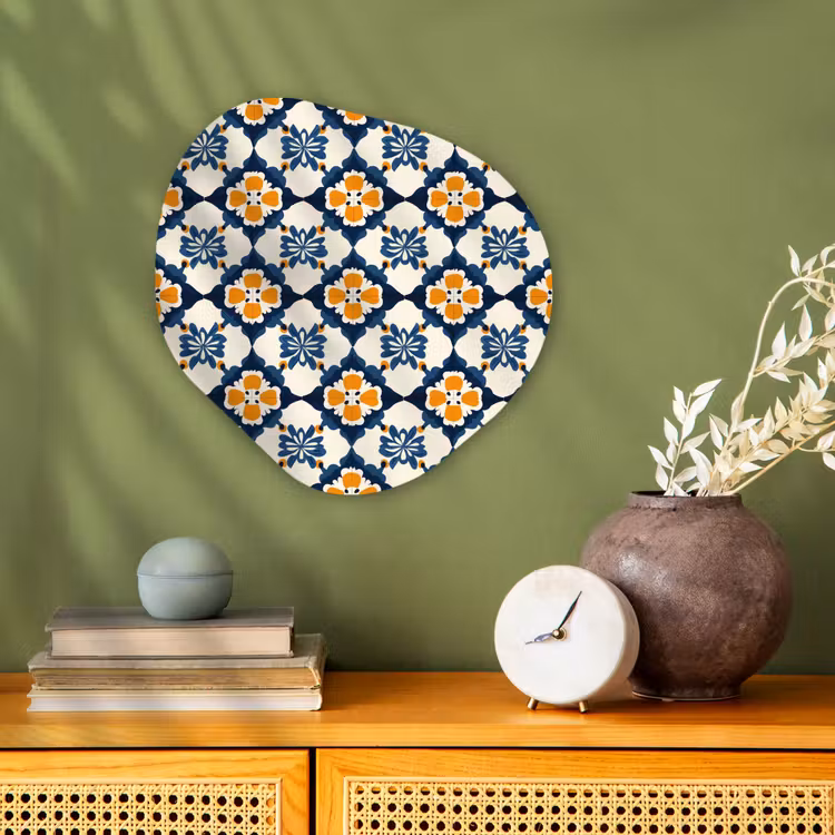 Organisch schilderij - Forex - Klassiek - Geometrisch - Blauw — 2