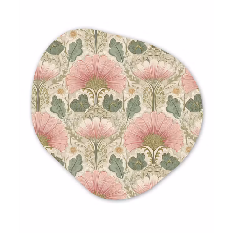 Organisch schilderij - Forex - Klassiek - Patroon - Roze — 1