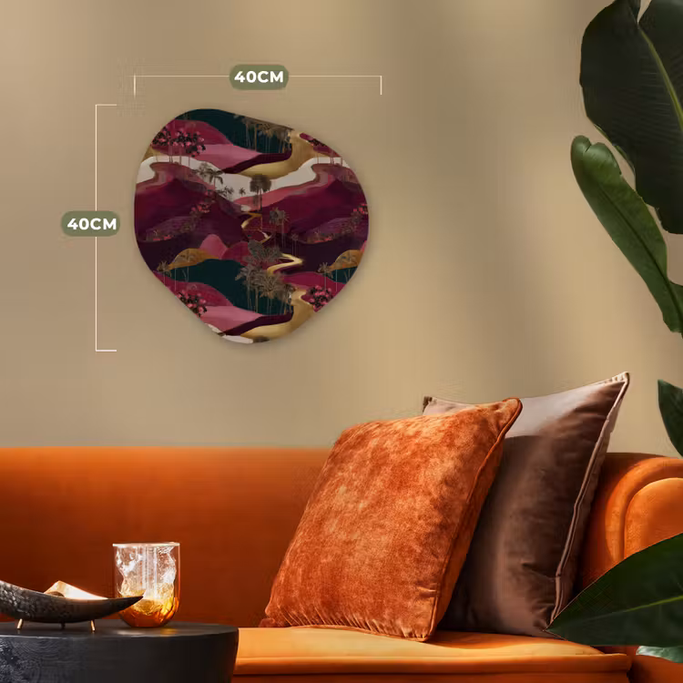 Organisch schilderij - Forex - Magisch - Palmbomen - Goud — 4