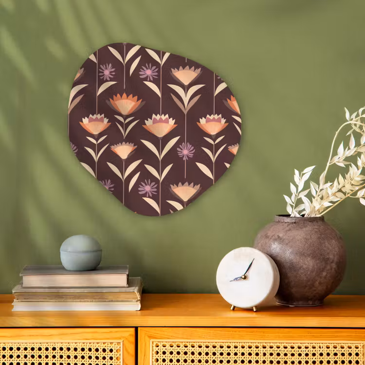 Organisch schilderij - Forex - Elegant - Retro - Bruin — 2