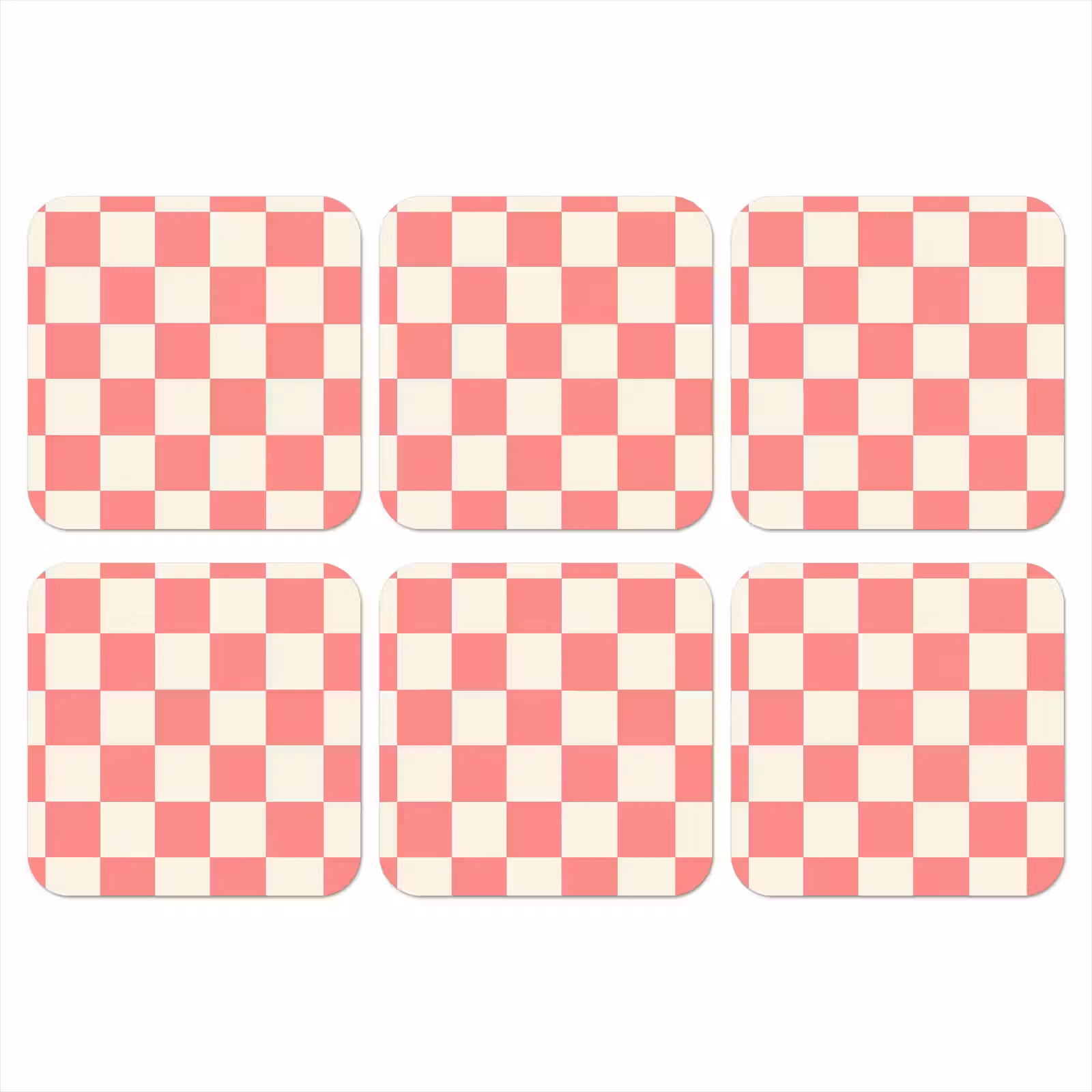 Onderzetter - Traditioneel - Patroon - Roze — 1