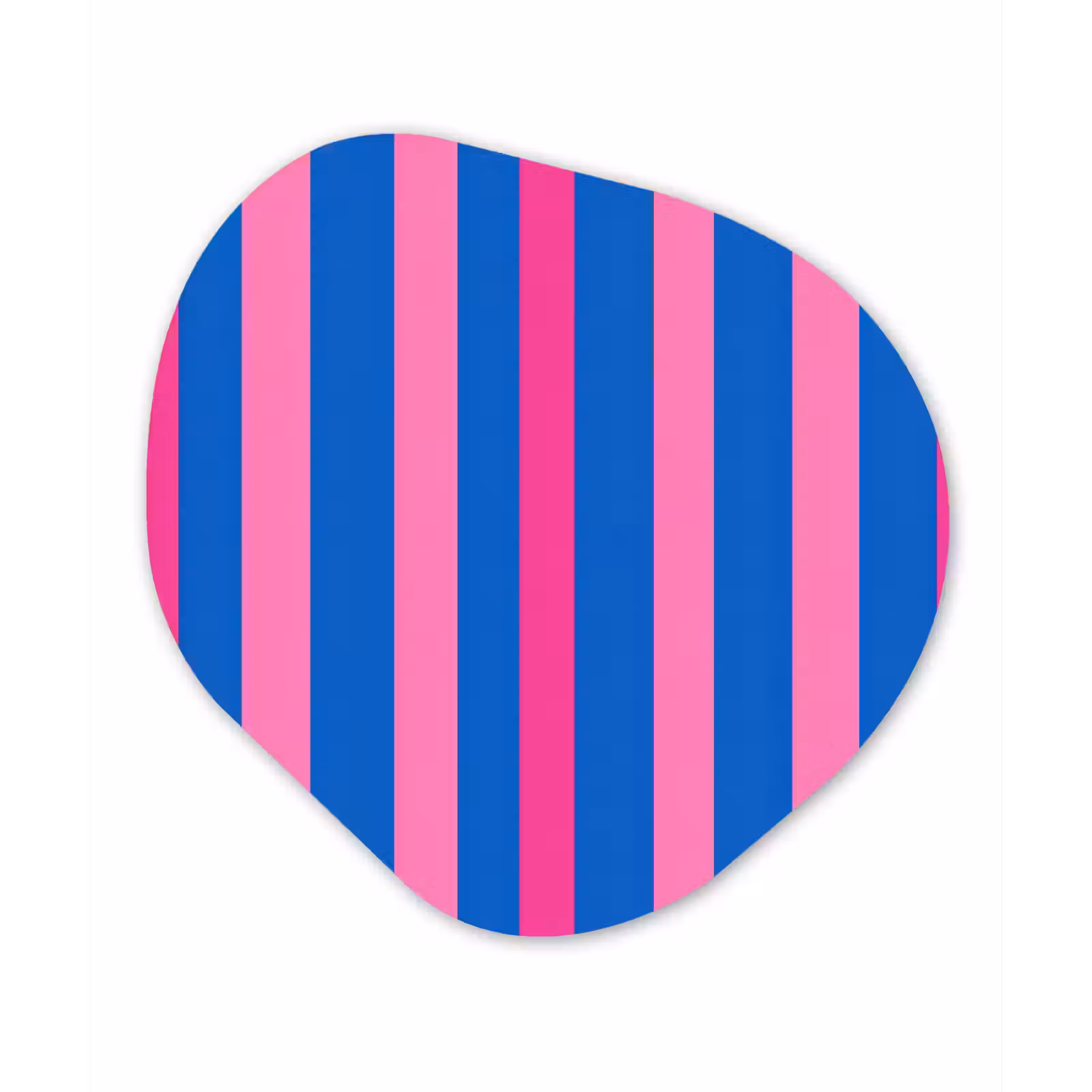 Organisch schilderij - Forex - Modern - Optisch - Roze — 1