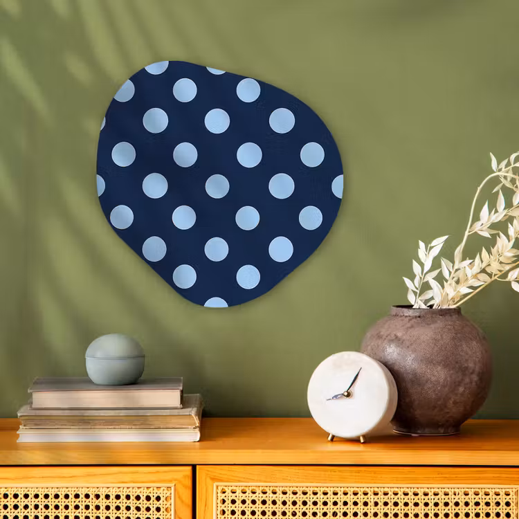 Organisch schilderij - Forex - Klassiek - Dots - Blauw — 2