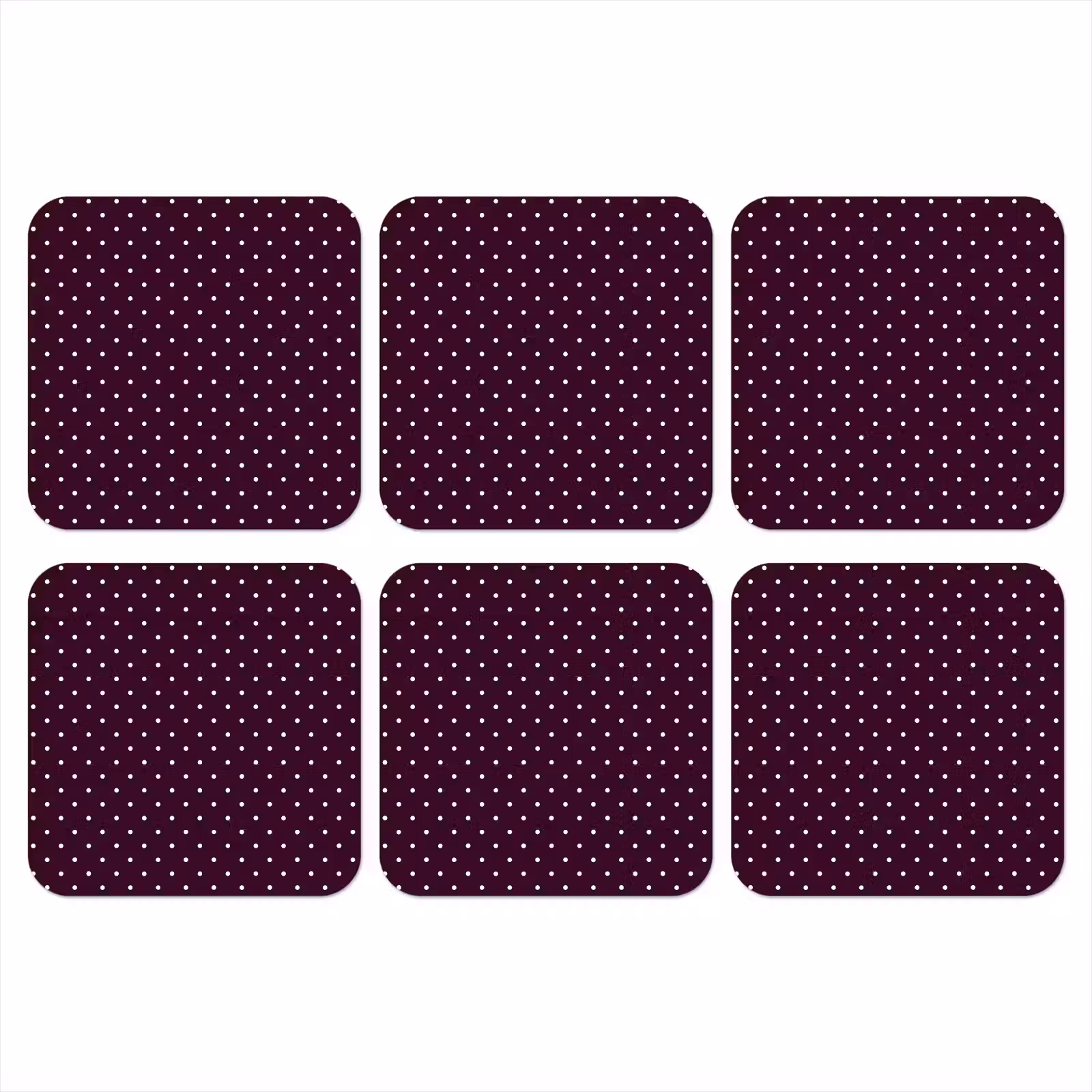 Onderzetter - Stippen - Modern - Paars — 1
