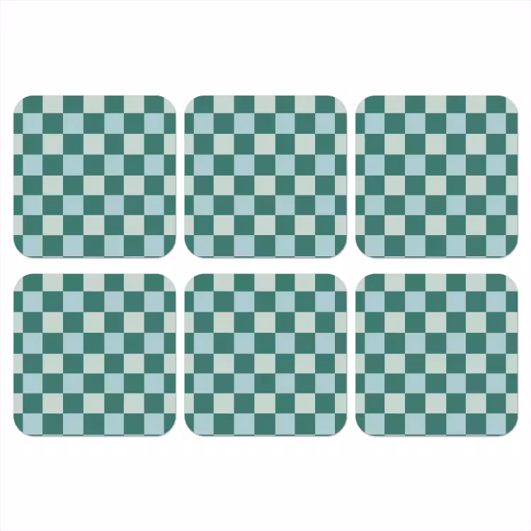 Onderzetter​ - Schaak - Klassiek - Groen — 1
