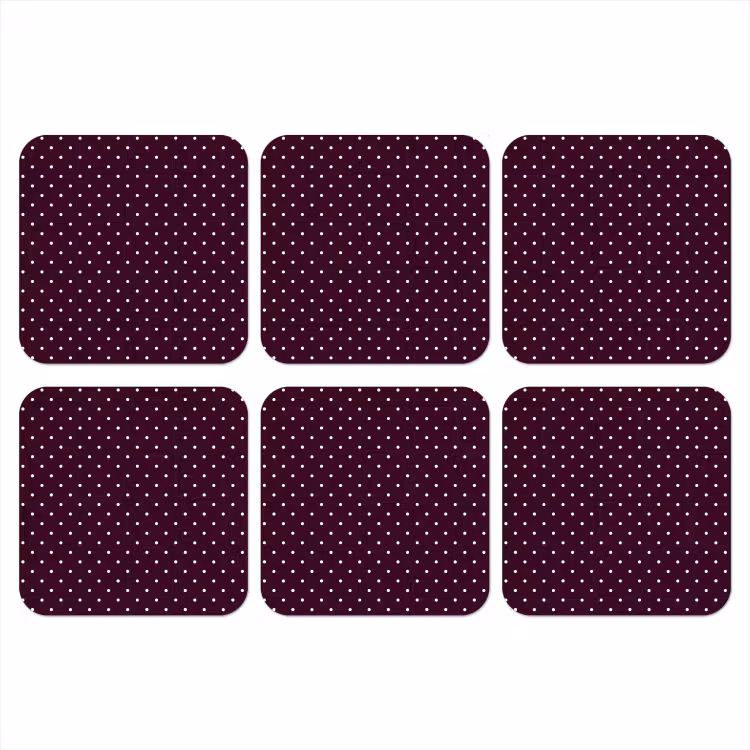 Onderzetter - Stippen - Modern - Paars — 1
