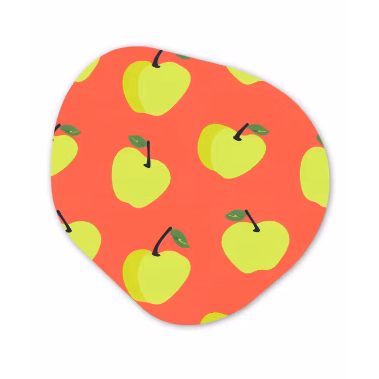 Organisch schilderij - Forex - Appels - Modern - Groen — 1