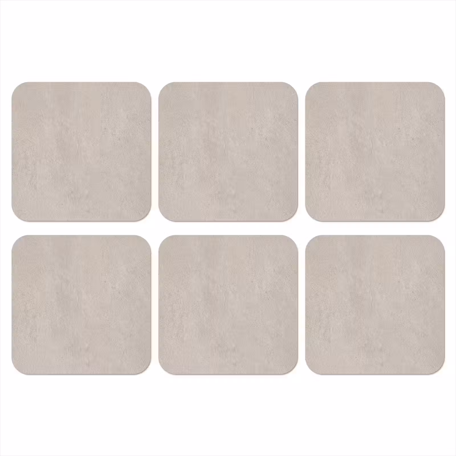 Onderzetter - Textuur - Effen - Abstract - Beige — 1