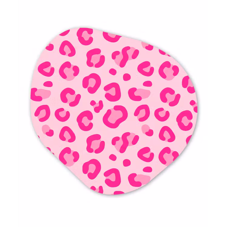Organisch schilderij - Forex - Dierenprint - Patroon - Abstract - Modern - Roze — 1