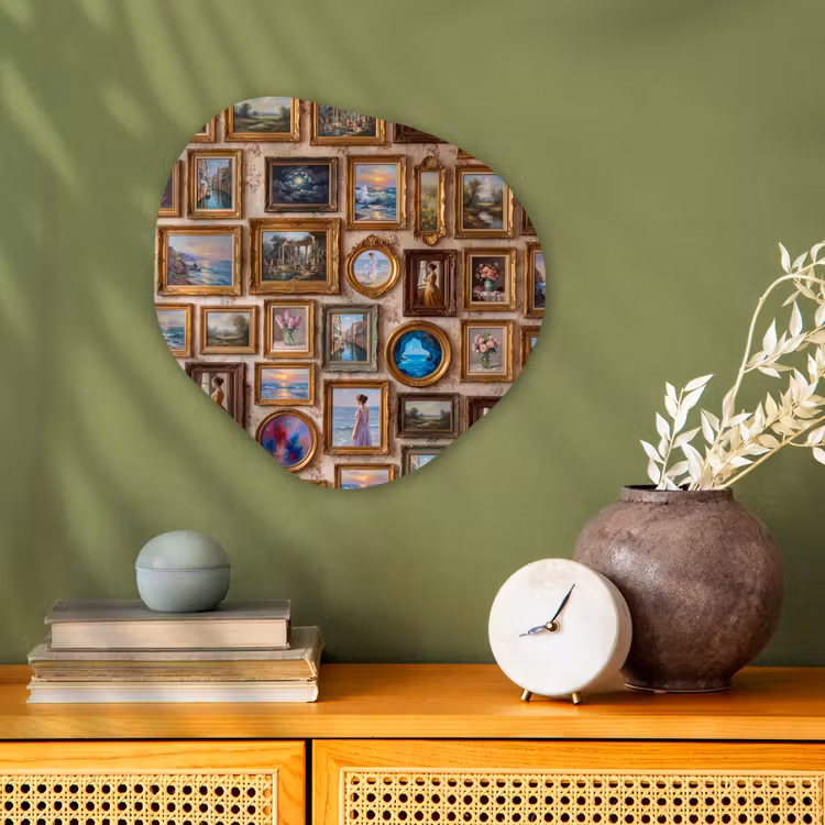 Organisch schilderij - Forex - Interieur - Kunst - Collectie - Klassiek - Goud — 2