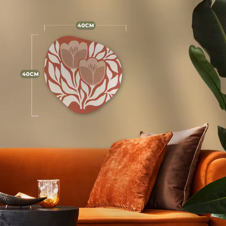 Organisch schilderij - Forex - Bloemen - Abstract - Modern - Beige - Natuur — 4