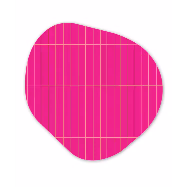 Organisch schilderij - Forex - Patroon - Tegel - Magenta - Roze — 1